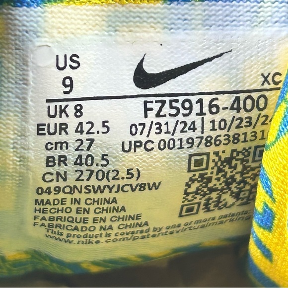 NEW Nike KD 4 ‘Scoring Title’ Basketball Sneaker Shoes  fz5916-400 Mens Size 9 main image 6